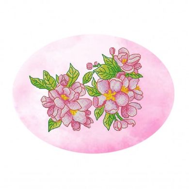 Яблуневий цвіт Набір для вишивання хрестиком VOLOSHKA VCB_003 - Вишивка хрестиком і бісером - Овечка Рукодільниця