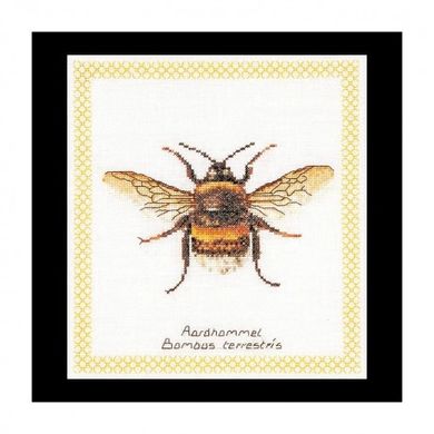 Bumble Bee Linen Набір для вишивання хрестиком Thea Gouverneur gouverneur_3018 - Вишивка хрестиком і бісером - Овечка Рукодільниця