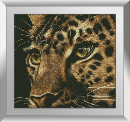 Леопард. Набір алмазний живопис. Dream Art (31527D) - Вишивка хрестиком і бісером - Овечка Рукодільниця