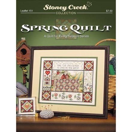 Spring Quilt Схема для вышивания крестом Stoney Creek LFT151 - Вишивка хрестиком і бісером - Овечка Рукодільниця