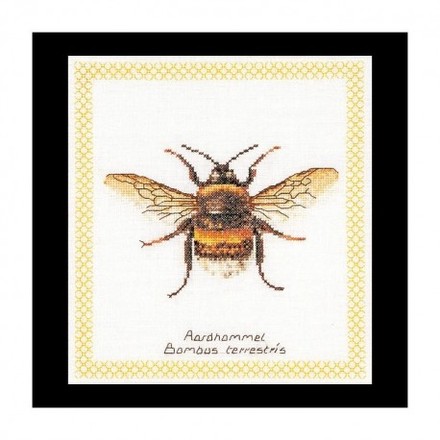 Bumble Bee Linen Набір для вишивання хрестиком Thea Gouverneur gouverneur_3018 - Вышивка крестиком и бисером - Овца Рукодельница