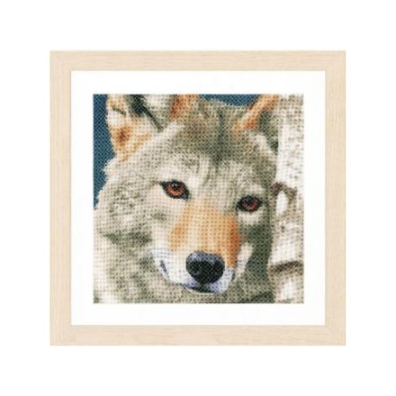 Набор для вышивания Lanarte PN-0166758 Wolf /Волк - Вышивка крестиком и бисером - Овца Рукодельница