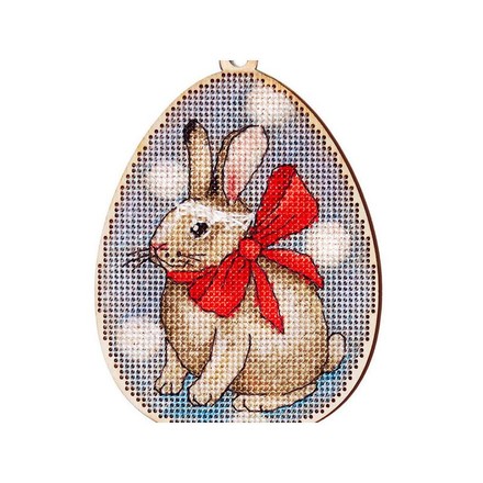 Пасхальная - кролик с подвеской. Набор для вышивания крестом. Алисена (5509-Б) - Вышивка крестиком и бисером - Овца Рукодельница