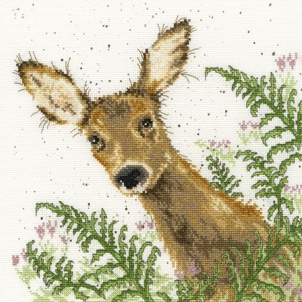 Doe A Deer. Набор для вышивания крестом. Bothy Threads (XHD32) - Вышивка крестиком и бисером - Овца Рукодельница