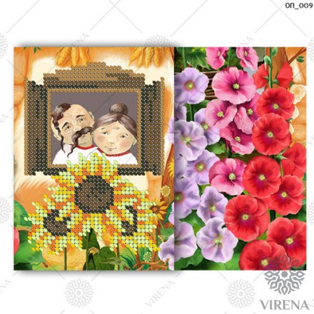 Обложка на паспорт Virena ОП_009 - Вышивка крестиком и бисером - Овца Рукодельница