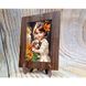 Дівчинка з песиком Схема з рамкою для вишивки бісером Biser-Art 10152056ба