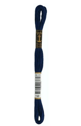 Мулине Delft Blue Dark. Anchor (Anchor 150) - Вышивка крестиком и бисером - Овца Рукодельница