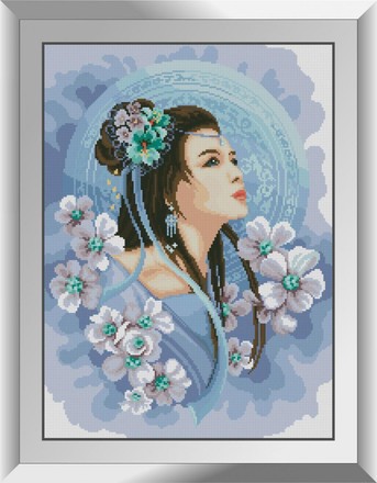 Японська краса. Набір алмазний живопис. Dream Art (31526D) - Вишивка хрестиком і бісером - Овечка Рукодільниця