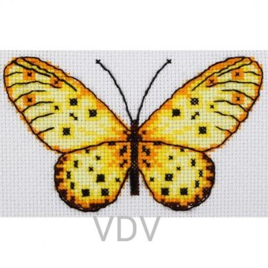 Метелик Набір для вишивання нитками VDV М-0217-S - Вишивка хрестиком і бісером - Овечка Рукодільниця