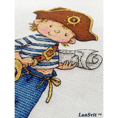 Набор для вышивания ЛанСвіт Покоритель морей Д-036 - Вышивка крестиком и бисером - Овца Рукодельница