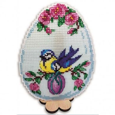 Пасхальне яйце Набір для вишивання хрестиком на пластиковій канві Alisena 8077а - Вишивка хрестиком і бісером - Овечка Рукодільниця