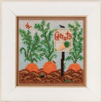 Морковный сад. Набор для вышивания крестом. Mill Hill (MH141711) - Вышивка крестиком и бисером - Овца Рукодельница
