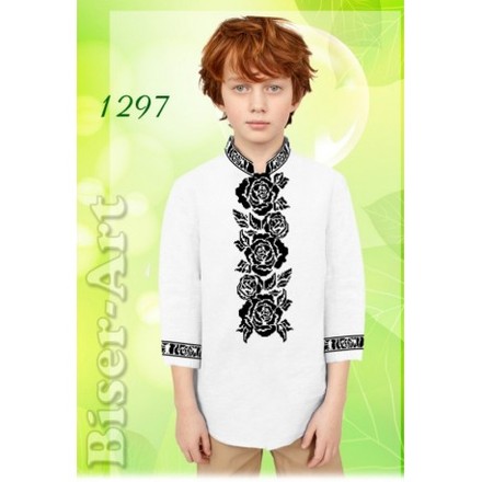 Рубашка для хлопчиків (льон) Заготовка для вишивки бісером або нитками Biser-Art 1297ба-л - Вышивка крестиком и бисером - Овца Рукодельница