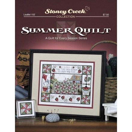 Summer Quilt Схема для вышивания крестом Stoney Creek LFT152 - Вишивка хрестиком і бісером - Овечка Рукодільниця