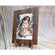 Дівчинка з котиком Схема з рамкою для вишивки бісером Biser-Art 10152057ба