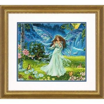 Набор для вышивания Dimensions 70-35354 Весенняя фея/Spring Fairy - Вышивка крестиком и бисером - Овца Рукодельница