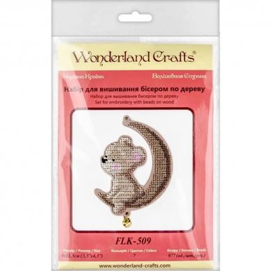 Набір для вишивання бісером по дереву Wonderland Сrafts FLK-509 - Вышивка крестиком и бисером - Овца Рукодельница