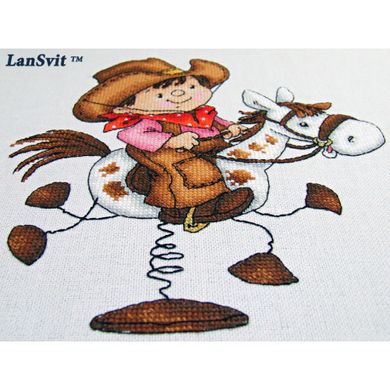 Набор для вышивания ЛанСвіт Покоритель прерий Д-040 - Вышивка крестиком и бисером - Овца Рукодельница