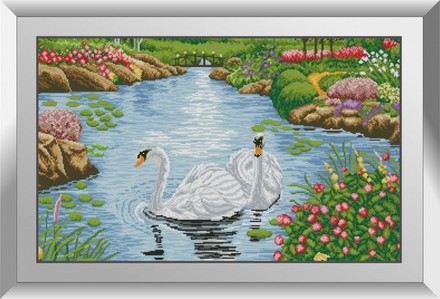 Лебединое озеро. Набор алмазной живописи. Dream Art (31624D) - Вышивка крестиком и бисером - Овца Рукодельница