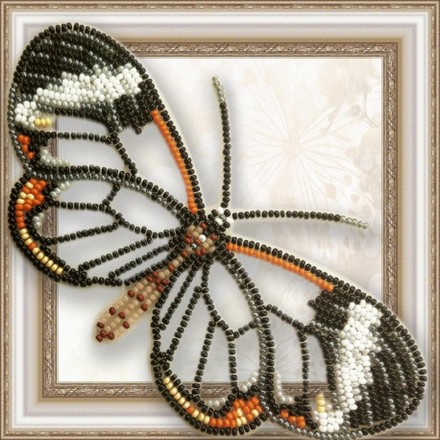 Набор для вышивки бисером бабочки на прозрачной основе Вдохновение Грета Ото BGP-049 - Вишивка хрестиком і бісером - Овечка Рукодільниця