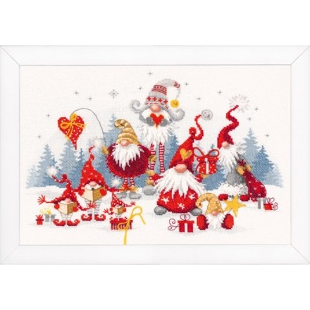 Різдвяна зустріч Набір для вишивання хрестиком Vervaco PN-0195759 - Вышивка крестиком и бисером - Овца Рукодельница