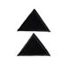 Термоаппликация маленькая, треугольники (черная) Prym 925275