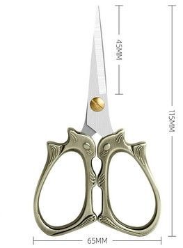Ножницы для рукоделия Classic Design CD-116 медь - Вышивка крестиком и бисером - Овца Рукодельница