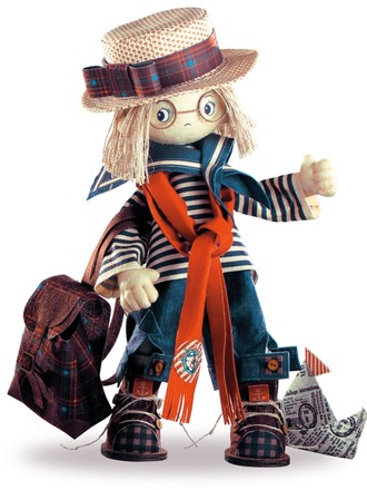 Том. Текстильная каркасная кукла. Нова Слобода Креатив (К1029) - Вышивка крестиком и бисером - Овца Рукодельница