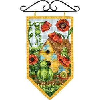 Набір для вишивання Dimensions 72-74134 Summer Mini Banner - Вишивка хрестиком і бісером - Овечка Рукодільниця