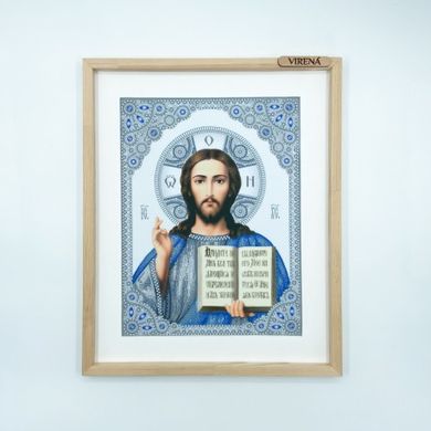 Ісус Христос Схема-ікона для вишивання бісером ТМ VIRENA А3Р_326 - Вишивка хрестиком і бісером - Овечка Рукодільниця