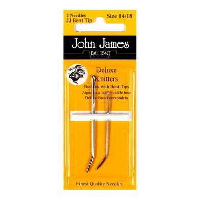 Deluxe Knitters (2шт). Набор игл для вязальщиц. John James (Англия) (JJBENTTIP) - Вышивка крестиком и бисером - Овца Рукодельница