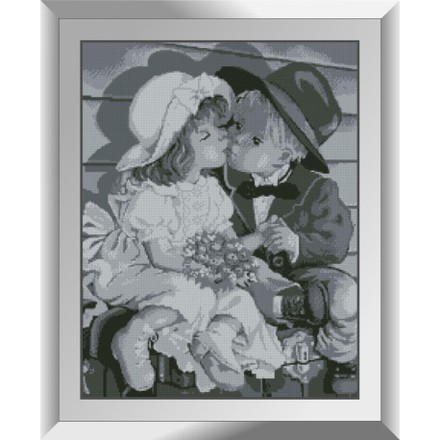 Жених и невеста. Dream Art. Набор алмазной мозаики (квадратные, полная) 31632 - Вышивка крестиком и бисером - Овца Рукодельница