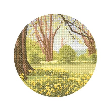 Daffodil Wood. Набор для вышивания крестом. Heritage (H241) - Вышивка крестиком и бисером - Овца Рукодельница