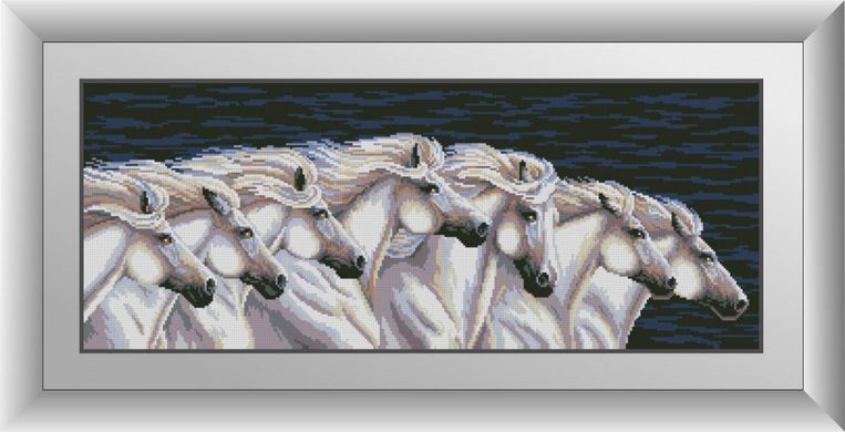 Сімка коней. Набір алмазний живопис. Dream Art (30962D) - Вишивка хрестиком і бісером - Овечка Рукодільниця