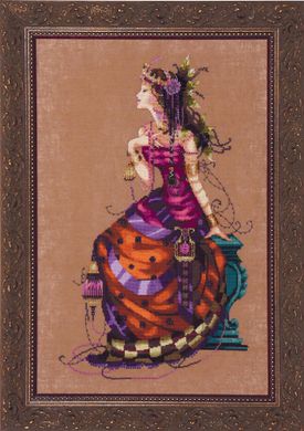 The Gypsy Queen Циганська Королева. Схема вишивки хрестиком. Mirabilia Design (MD142) - Вишивка хрестиком і бісером - Овечка Рукодільниця