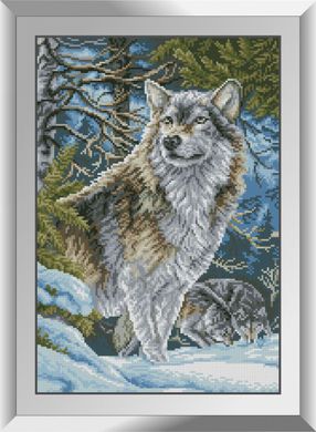 Волки в горах. Набор алмазной живописи. Dream Art (31102D) - Вышивка крестиком и бисером - Овца Рукодельница