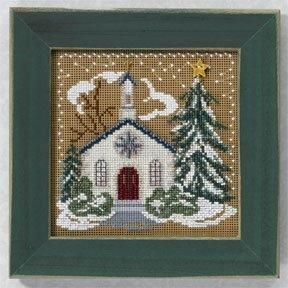 Country Church/Церковь в деревне. Набор для вышивания. Mill Hill (MH146302) - Вышивка крестиком и бисером - Овца Рукодельница