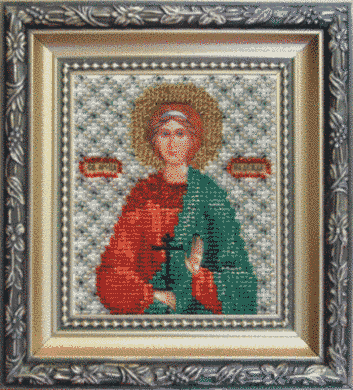 Икона святой мученицы Надежды. Чаривна мить (Б-1059) - Вышивка крестиком и бисером - Овца Рукодельница