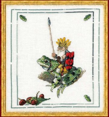 Le Roi des Lutins/Король эльфов. Набор для вышивания крестом. Nimue (2-A002 К) - Вышивка крестиком и бисером - Овца Рукодельница