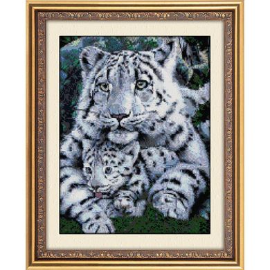 Белые тигры. Dream Art (30049D) - Вышивка крестиком и бисером - Овца Рукодельница
