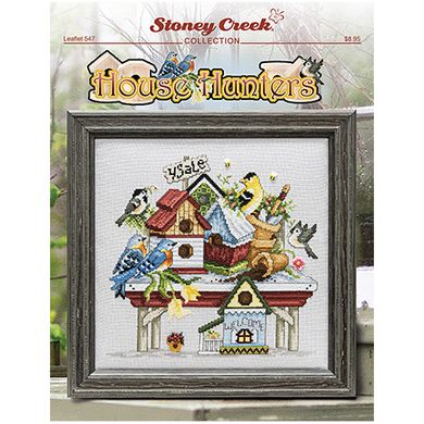 House Hunters Схема для вышивки крестом Stoney Creek LFT547 - Вишивка хрестиком і бісером - Овечка Рукодільниця