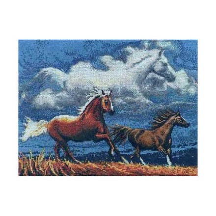 Набор для вышивания Janlynn 013-0282 Spririt of the Horse - Вышивка крестиком и бисером - Овца Рукодельница