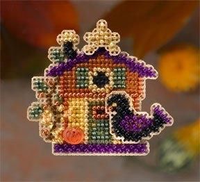 Halloween House/Дом Хэллоуина. Набор для вышивания. Mill Hill (MH186203) - Вышивка крестиком и бисером - Овца Рукодельница