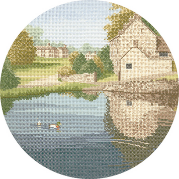 Duck Pond Набір для вишивання хрестиком Heritage Crafts H242 - Вишивка хрестиком і бісером - Овечка Рукодільниця