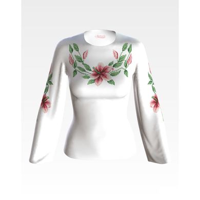 Набір для вишивки жіночої блузки бісером Лілеї БЖ002пБннннk - Вишивка хрестиком і бісером - Овечка Рукодільниця