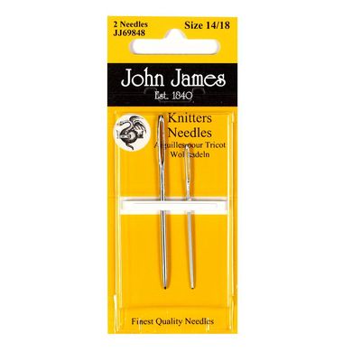 Knitters (2шт). Набор игл для вязальщиц. John James (Англия) (JJ69848) - Вышивка крестиком и бисером - Овца Рукодельница