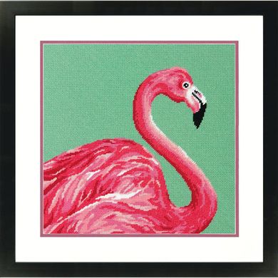 Розовый фламинго. Набор для вышивания гобеленом. Дименшенс Dimensions (71-20086) - Вышивка крестиком и бисером - Овца Рукодельница