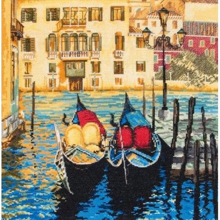 Набор для вышивания Anchor MAIA 01098 Venice/Венеция - Вышивка крестиком и бисером - Овца Рукодельница