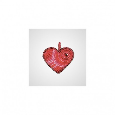 Набор для креативного рукоделия Нова Слобода «Сердце Любовь» РВ-2005 - Вышивка крестиком и бисером - Овца Рукодельница