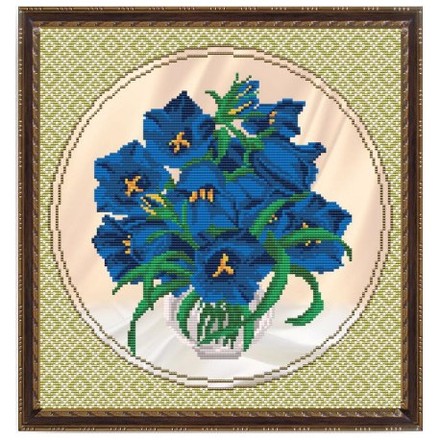 Схема на ткани для вышивания бисером ArtSolo Колокольчики VKA4703 - Вишивка хрестиком і бісером - Овечка Рукодільниця